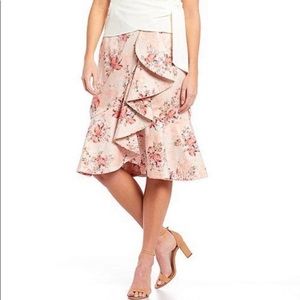 ANTONIO MELANI Ruffle SKIRT Blissful Blossoms 8